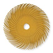 Disc radial Bristle 75 mm P80 galben